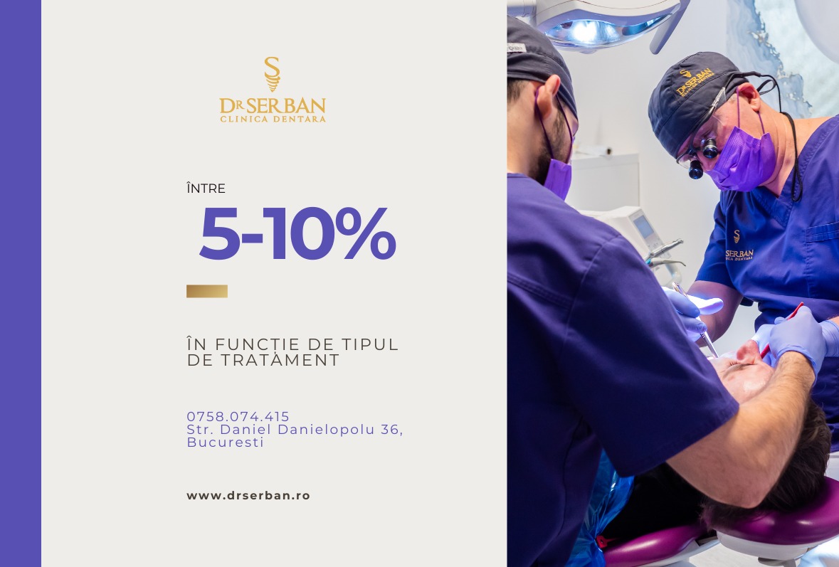 Preturi preferentiale la clinica stomatologica pentru rezidentii Atria prin ATRIAvantaj