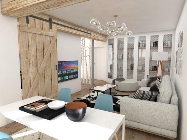 Design apartament arhitect Alina Vîlcu