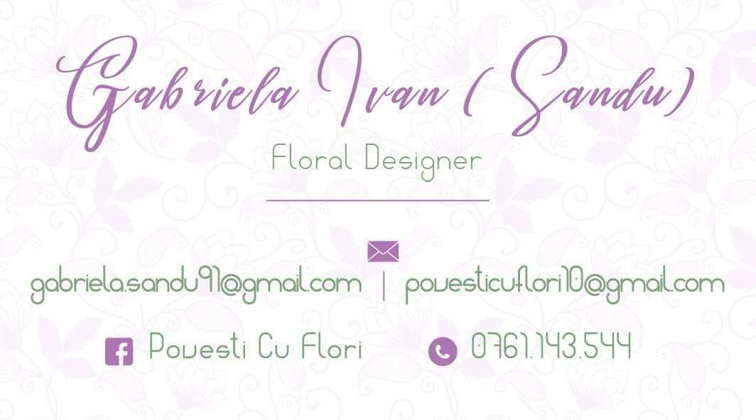 Povesti cu Flori - designer floral